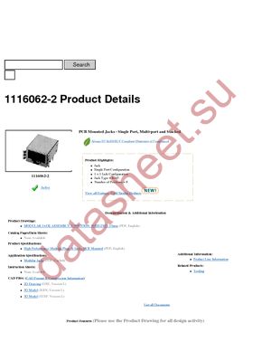 1116062-2 datasheet  